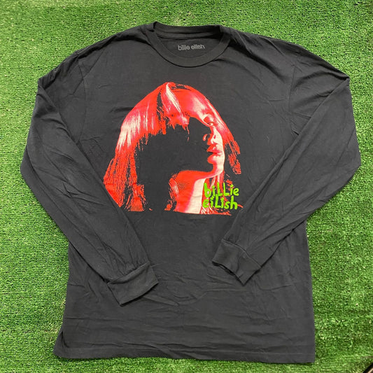 Billie Eilish Vintage Pop Music Skater Band T-Shirt