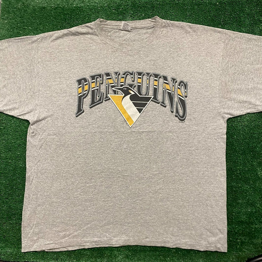 Vintage 90s Starter Pittsburgh Penguins NHL Single Stitch Tee