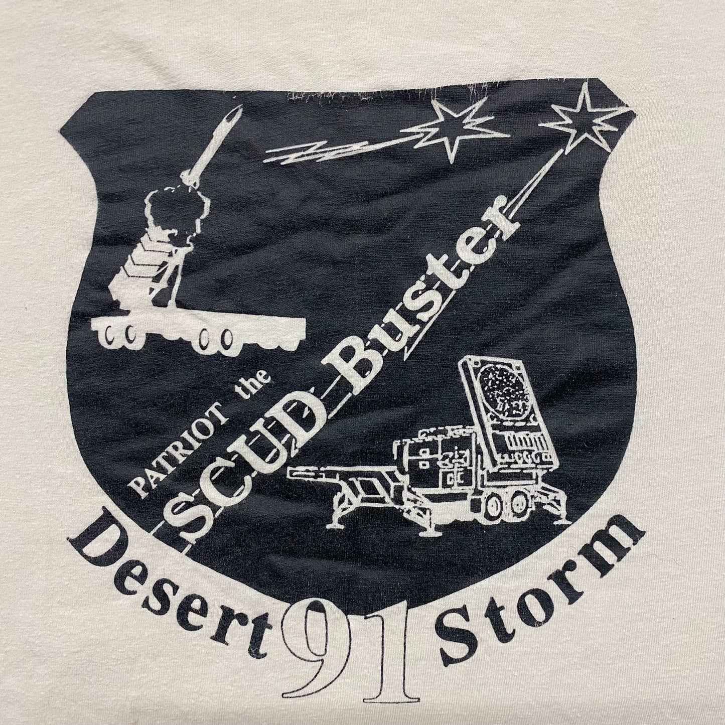 Vintage 90s Desert Storm Iraq War Single Stitch Military Tee