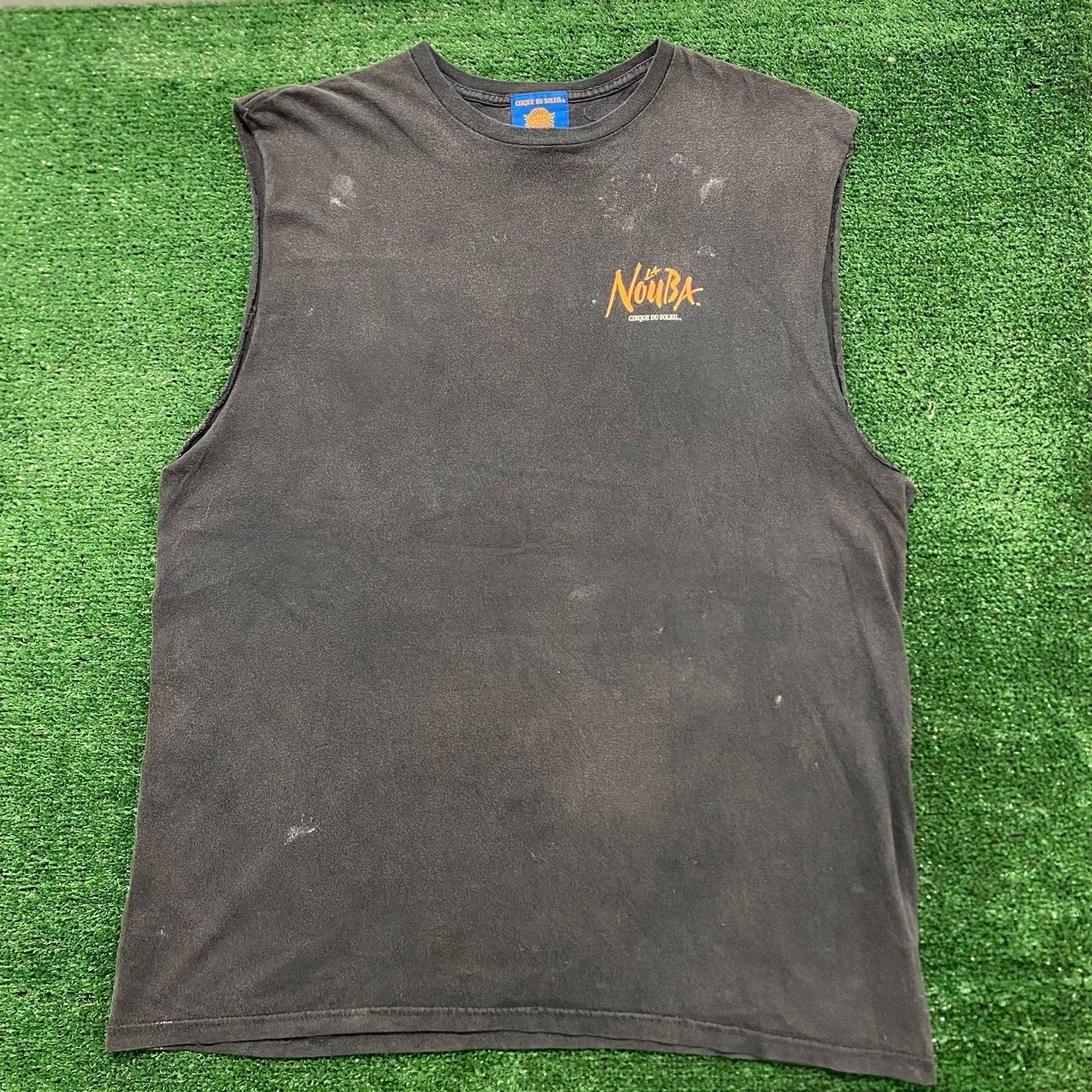 Vintage 90s Sun Faded Nouba Cirque du Soleil Tank Top – Agent Thrift