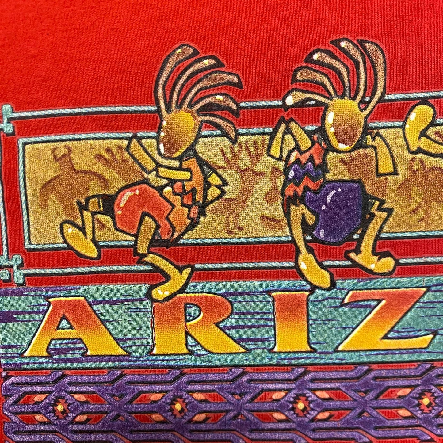 Arizona Kokopelli Native American Tribal Vintage T-Shirt