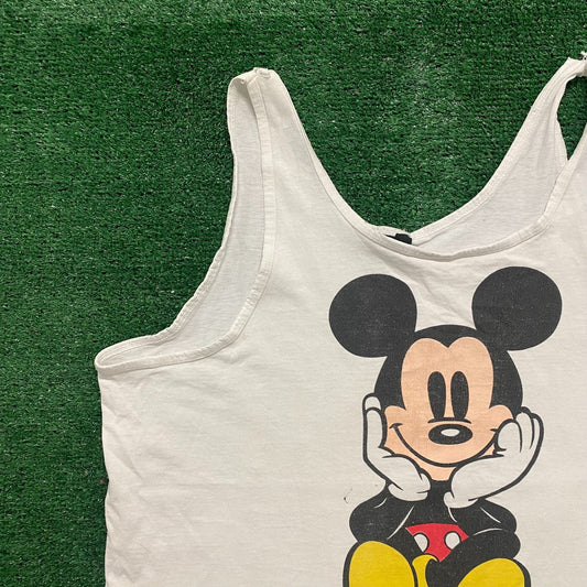 Vintage 80s Mickey Mouse Single Stitch Essential Disney Tank