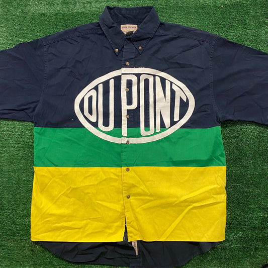 Vintage NASCAR Jeff Gordon DuPont Racing Baggy Shirt