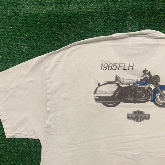 Vintage Y2K Harley Davidson Museum Baggy Essential Punk Tee