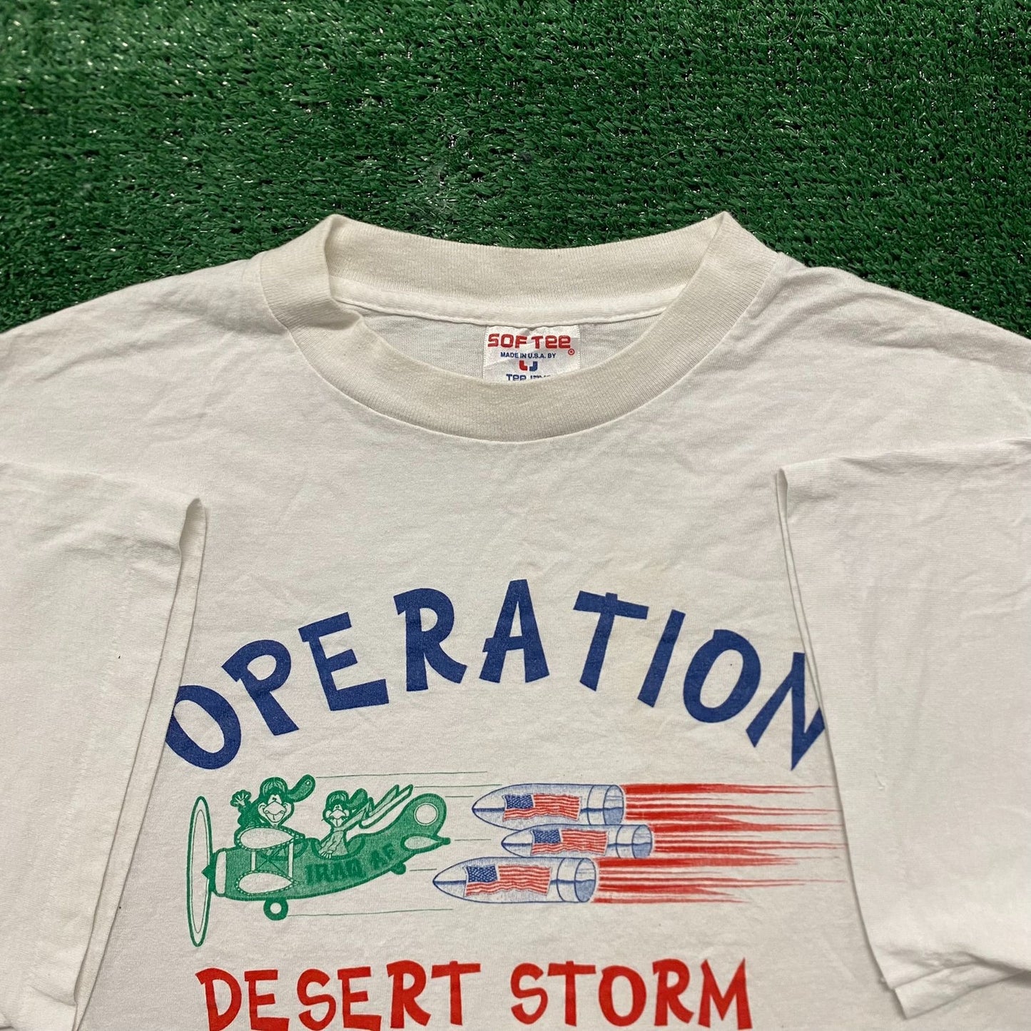 Vintage 90s Essential Desert Storm Single Stitch T-Shirt