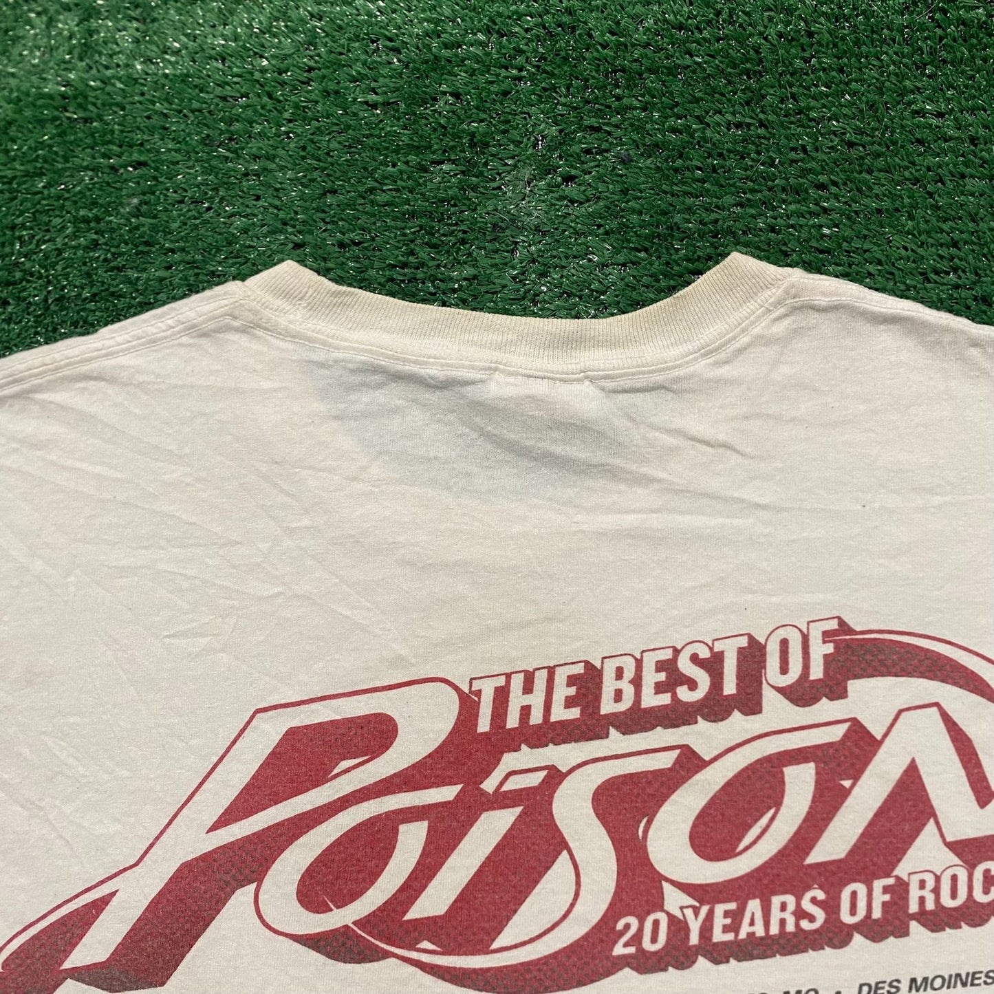 Vintage Y2K Essential Poison Heels Rock Band T-Shirt