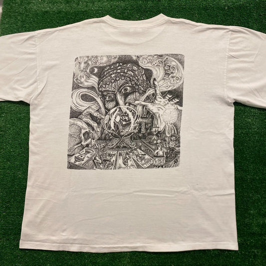 Tarot Psychic Fortune Teller Vintage 90s Magic T-Shirt