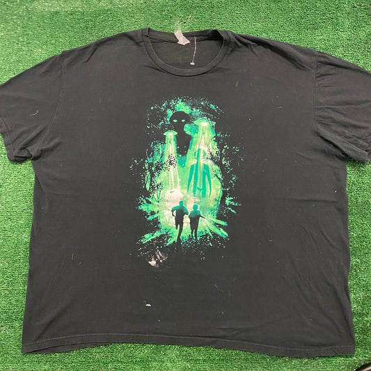 X-Files Aliens UFO Abduction Vintage Movie T-Shirt
