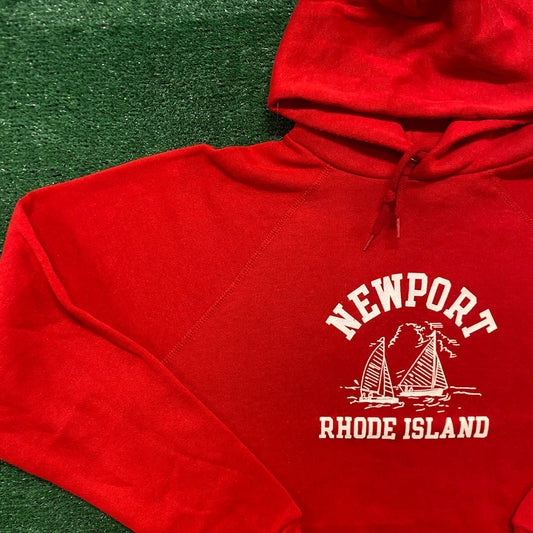Vintage 80s Newport Rhode Island Essential Tourist Hoodie
