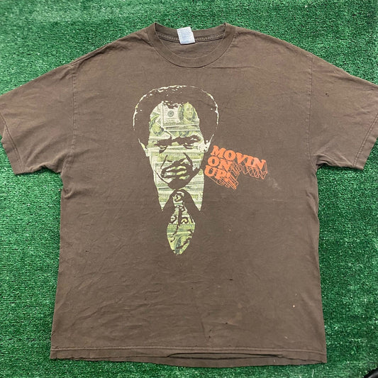 Vintage Y2K Tonal Baggy George Jefferson TV Sitcom T-Shirt