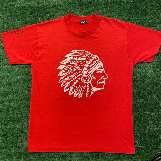 Vintage 90s High School Athletics Single Stitch Sports Tee