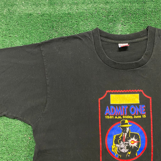 Vintage 90s Dick Tracy Comic Single Stitch Baggy Movie Tee