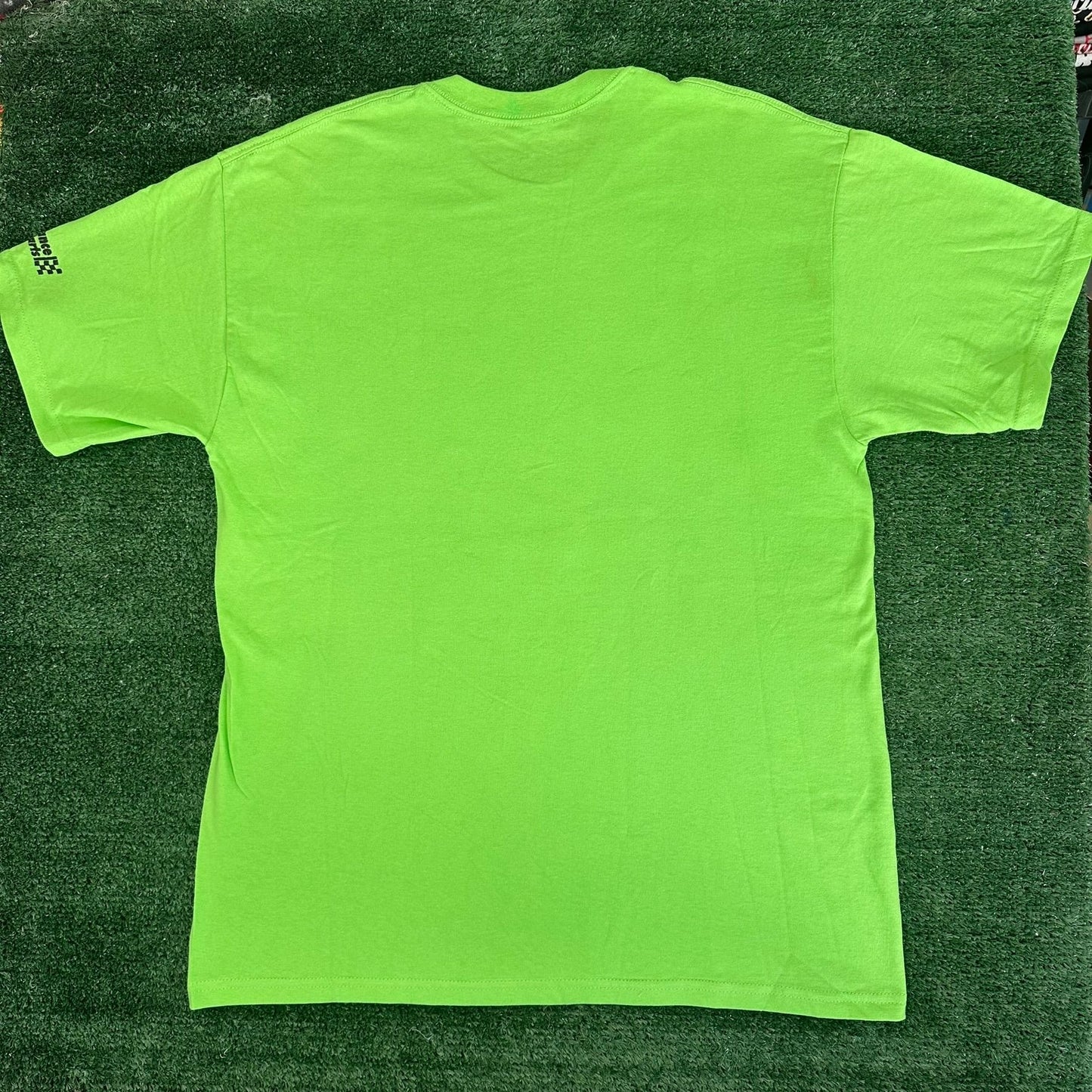 Vintage Y2K Moonshine Rod Run Car Show T-Shirt Green L Classic Hot Rod 2007