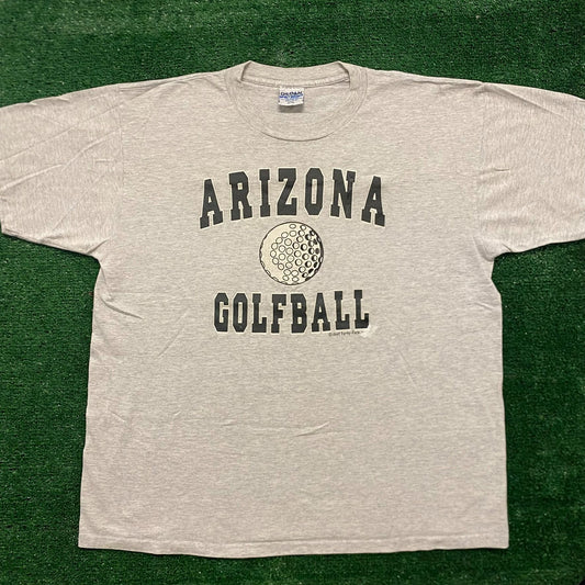 Vintage 90s Arizona Golf Ball Sports Tourist T-Shirt