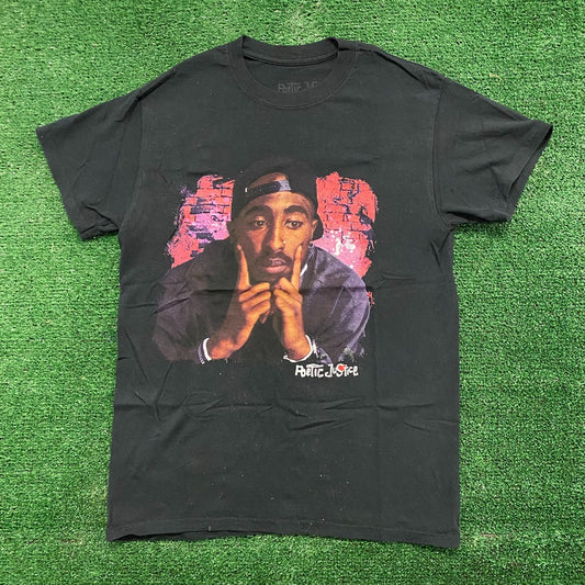 2PAC Tupac Poetic Justice Vintage Hip Hop Movie T-Shirt