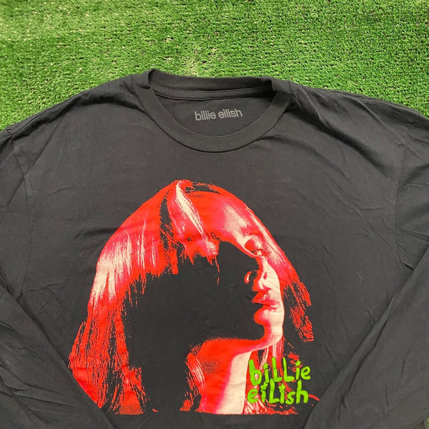 Billie Eilish Vintage Pop Music Skater Band T-Shirt