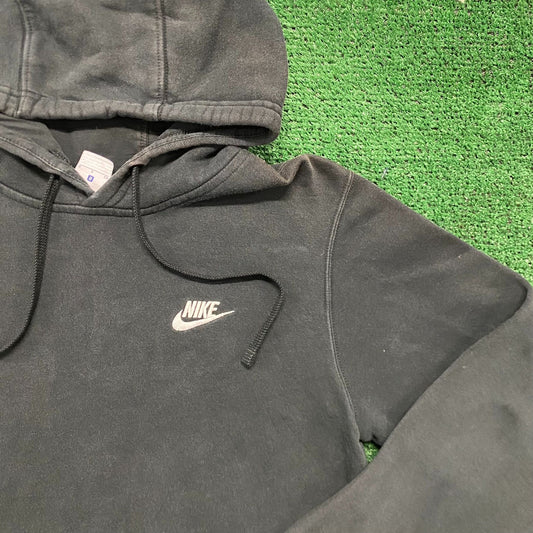 Vintage Y2K Nike Swoosh Logo Sun Faded Hoodie Sweatshirt