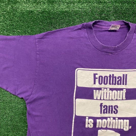 Vintage 90s Kansas State Wildcats Football Single Stitch Tee