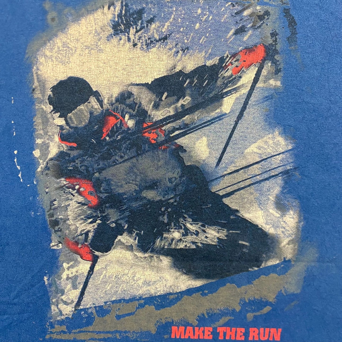 Vintage 90s Marlboro Skiing Winter Sports Single Stitch Tee