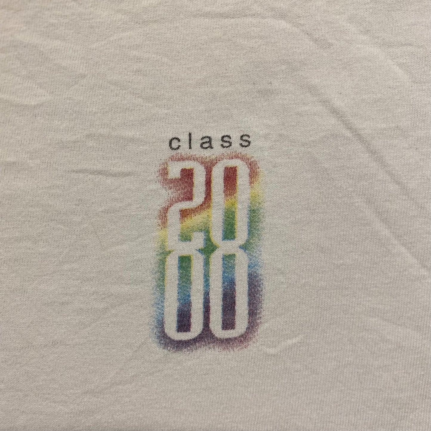 Vintage Y2K Class of 2000 Rainbow Eye Essential Baggy Tee