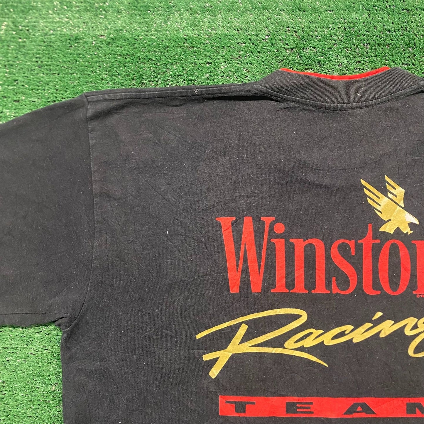 Vintage 90s Winston Racing Team 1993 Baggy Single Stitch Tee