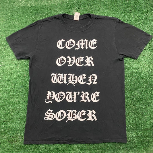Lil Peep Album Shirt Come Over When You're Sober Emo Tee