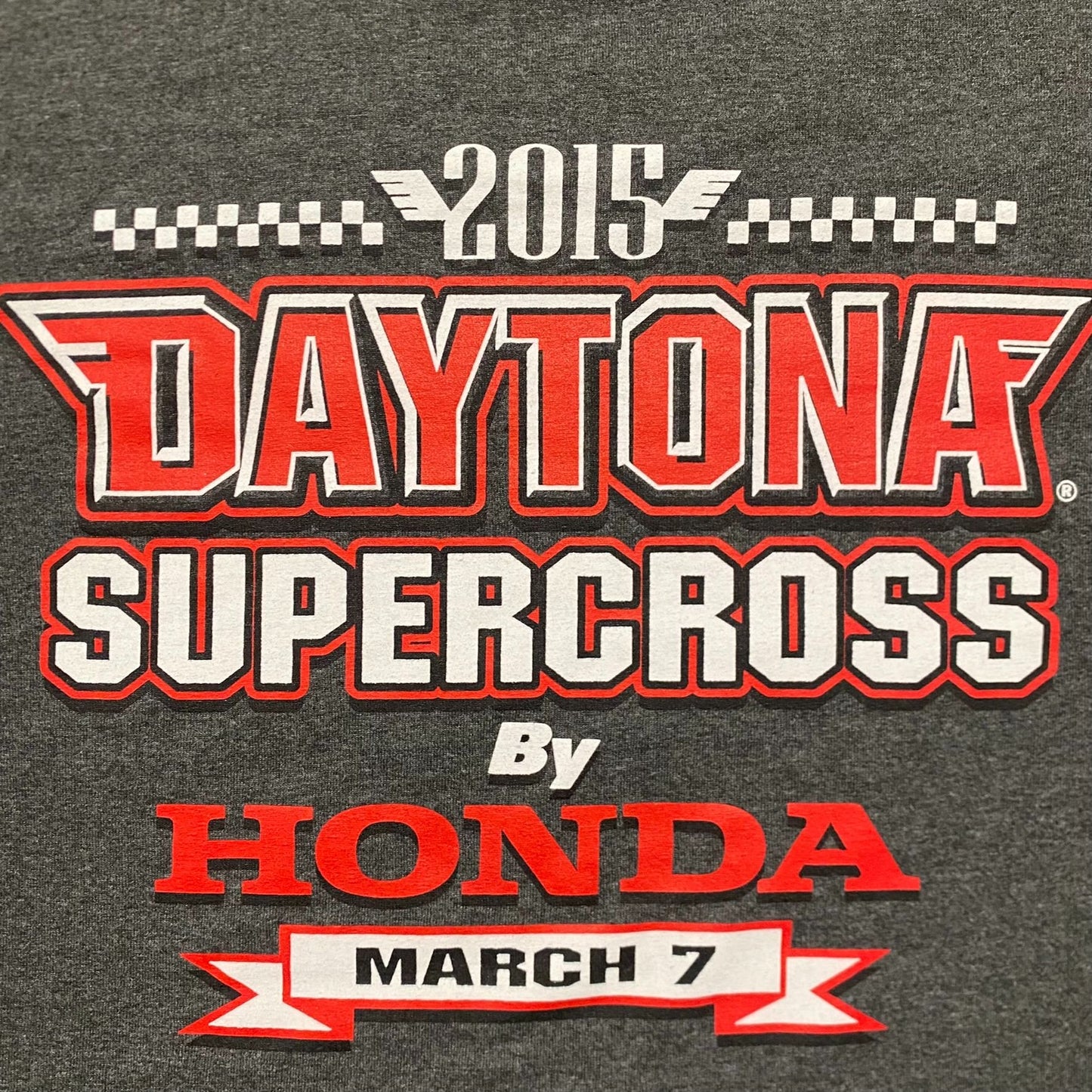 Vintage Y2K Daytona Supercross Honda Essential Racing Tee