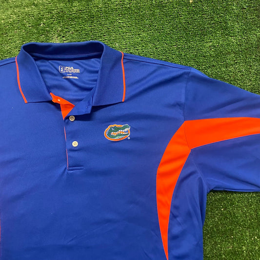 Vintage Y2K Florida Gators College Sports Performance Polo Shirt