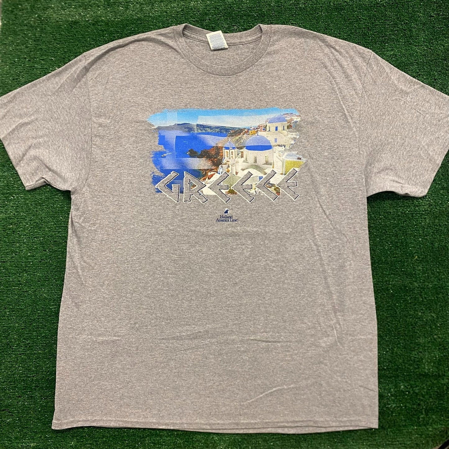 Greece Greek Beach Vintage Tourist Travel Geography T-Shirt