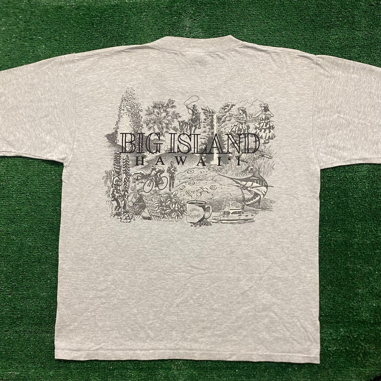 Vintage 90s Hawaii Nature Tourist Single Stitch T-Shirt