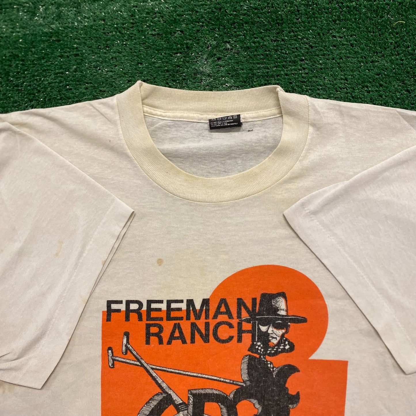 Freeman Ranch Cowboys Vintage 90s Western T-Shirt