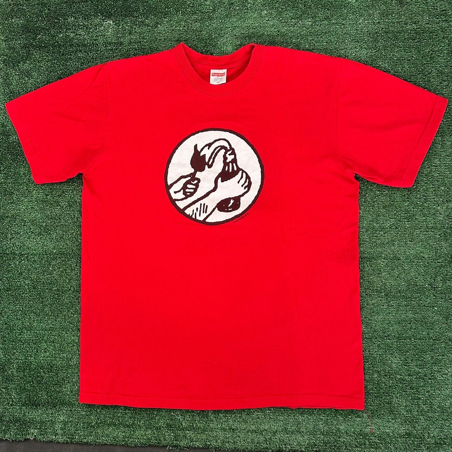 Supreme Molotov T-Shirt Red M Streetwear Skater Punk SS18