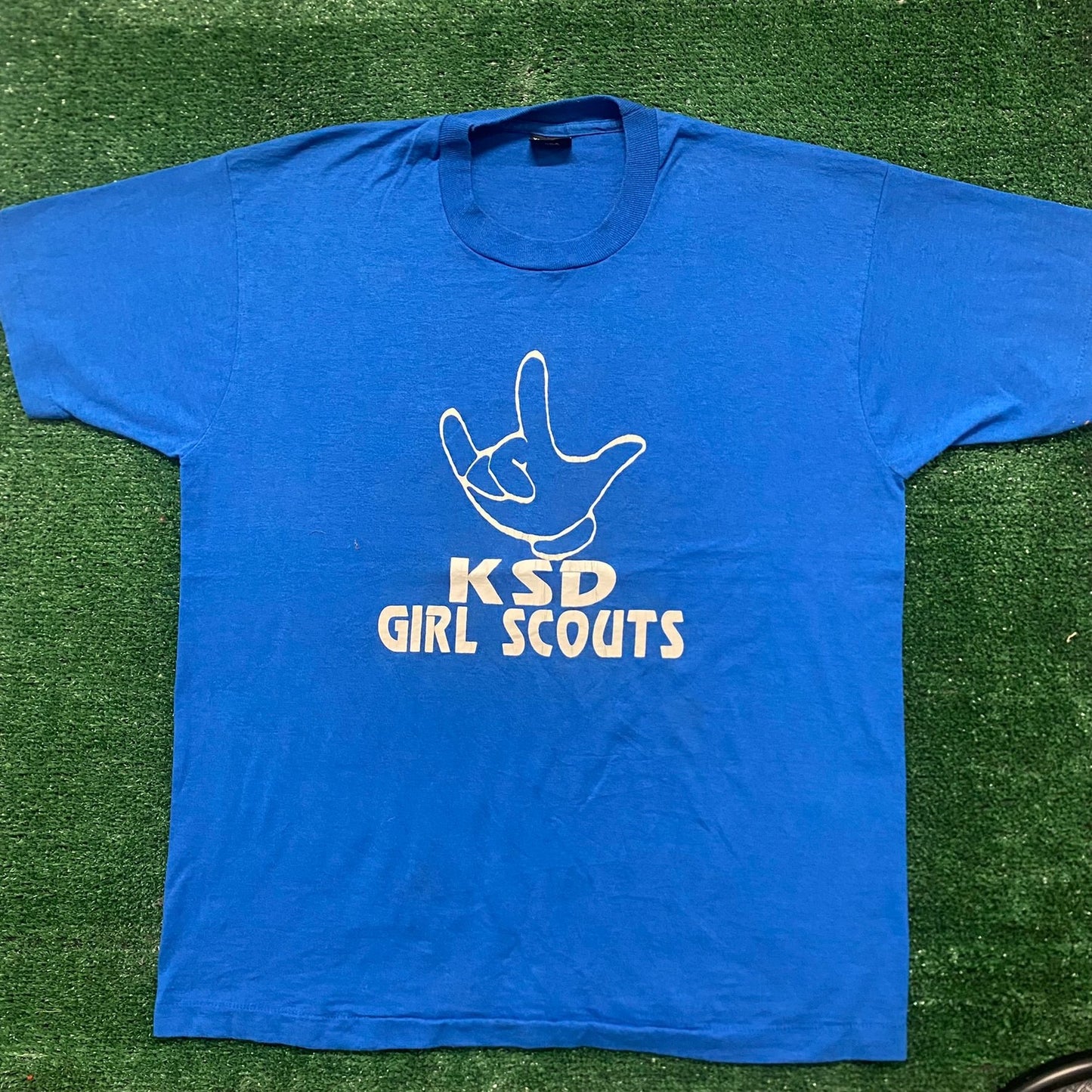 Vintage 80s Girl Scouts Essential Single Stitch T-Shirt