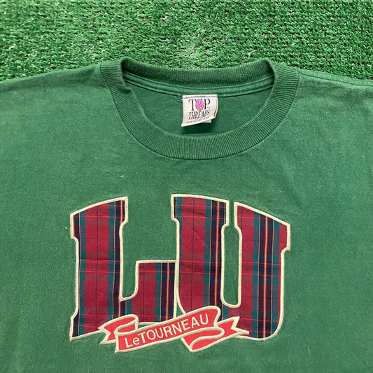 Tourneau Plaid Vintage 90s Grunge T-Shirt