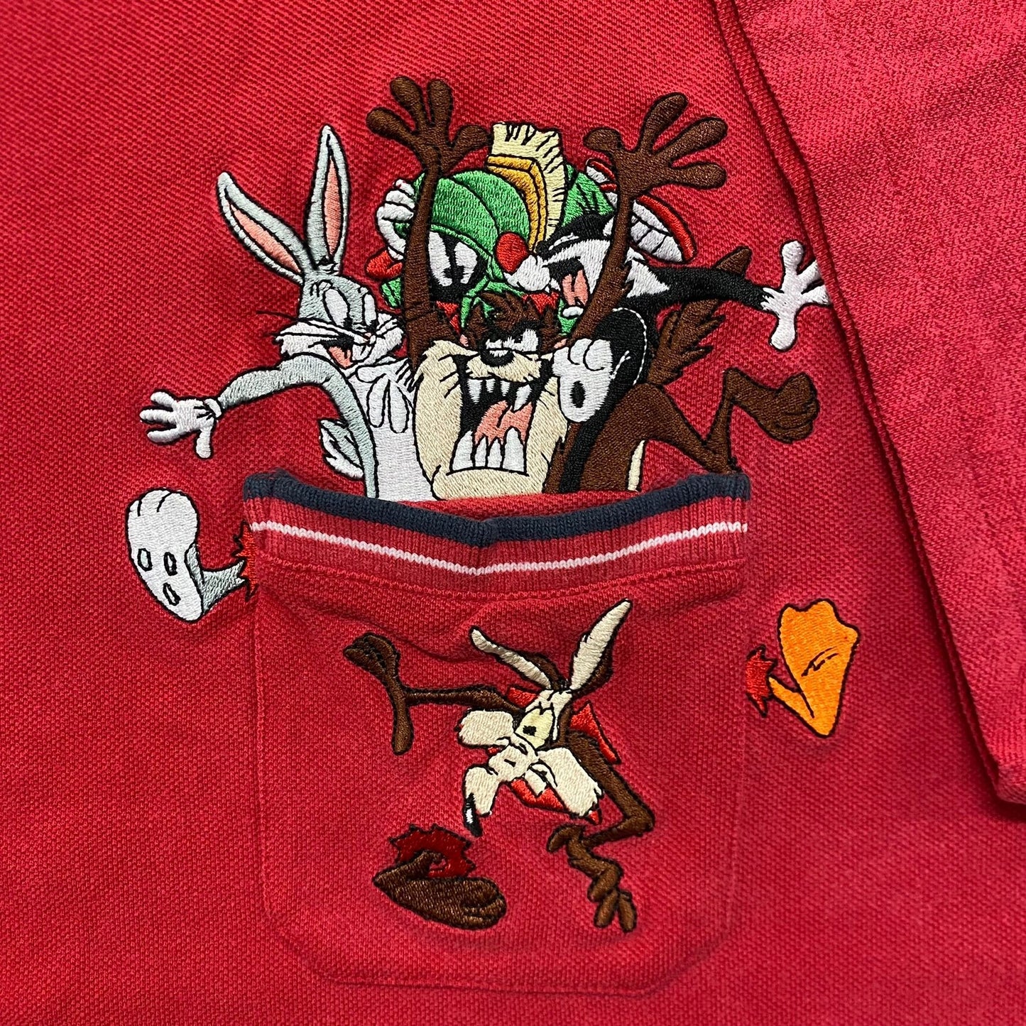 Vintage 90s Looney Tunes Shirt Taz Cartoon Character Tee