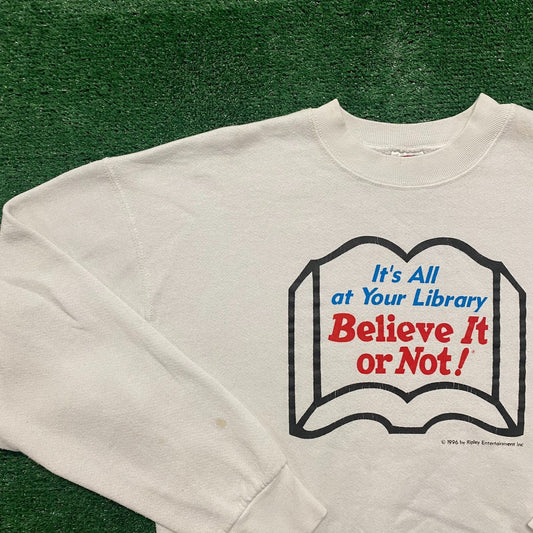 Vintage 90s Ripley's Believe It Or Not Essential Crewneck