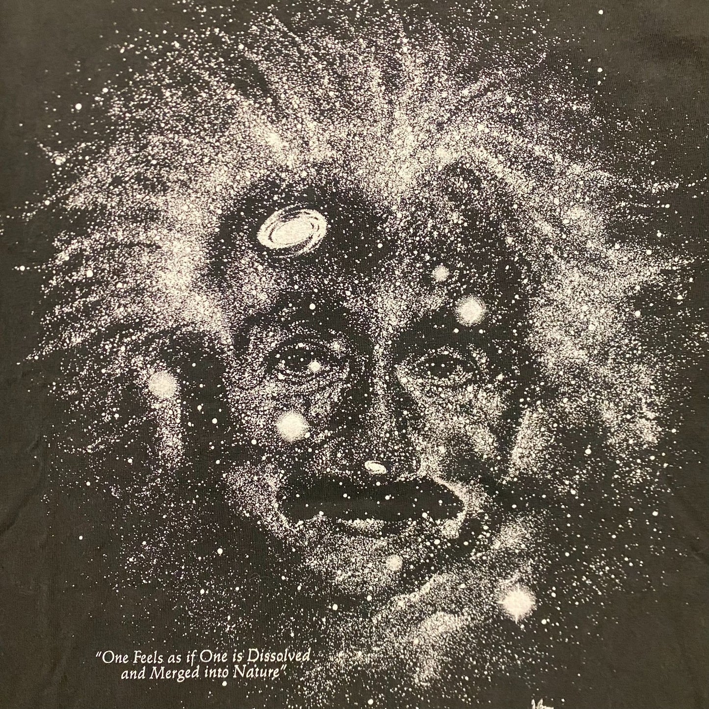 Vintage 90s Albert Einstein Space Quote Astronomy Science Tee