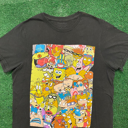 Nickelodeon Nicktoons Retro Cartoons Vintage T-Shirt