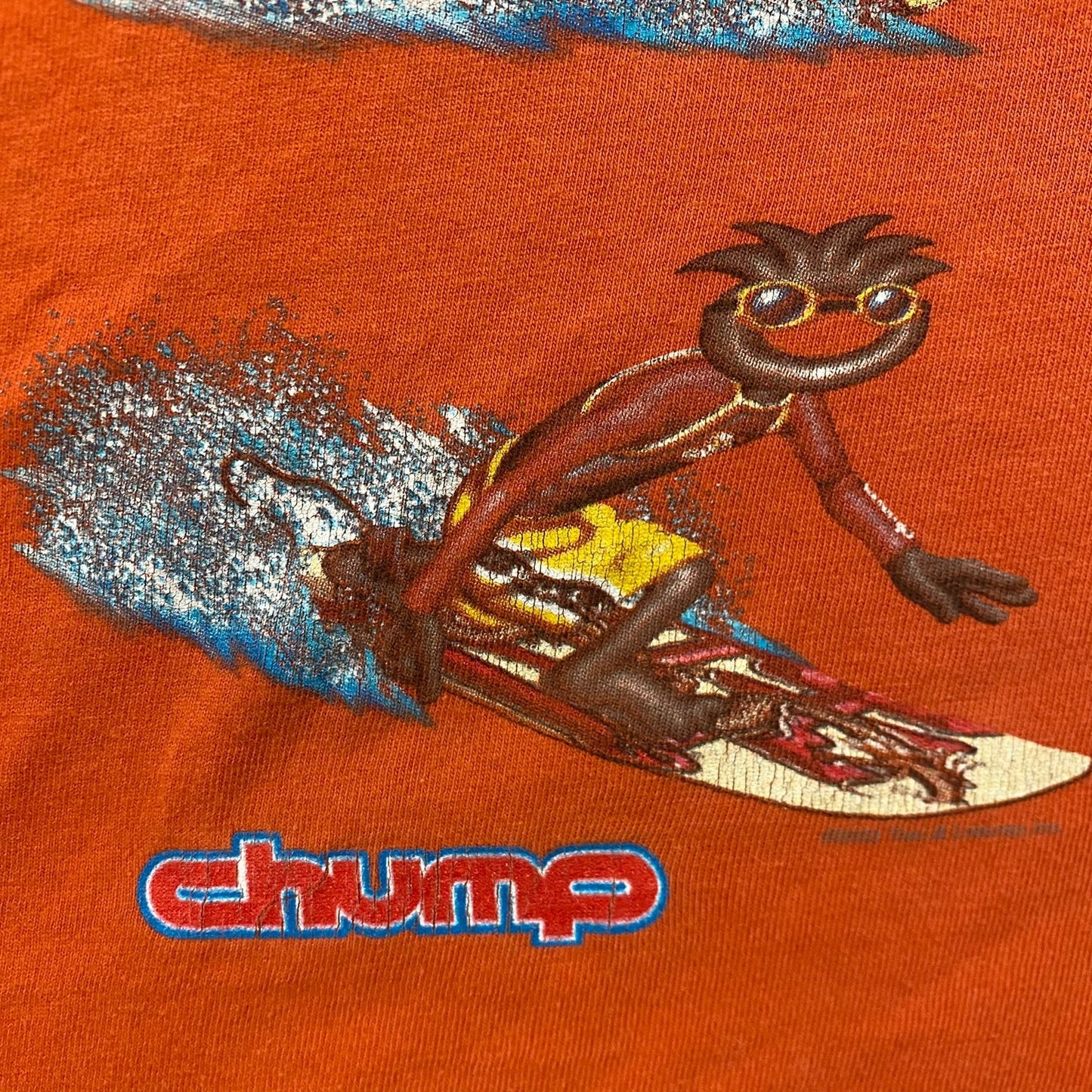 Vintage 90s Chump Surf Single Stitch Baggy Skater Tee