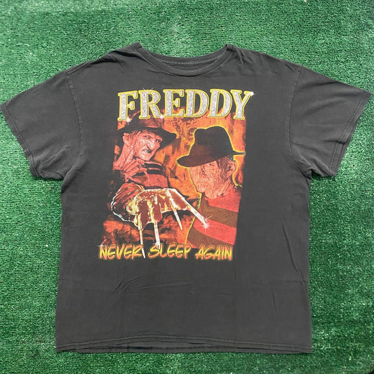 Vintage Y2K Freddy Kreuger Essential Faded Horror Movie Tee