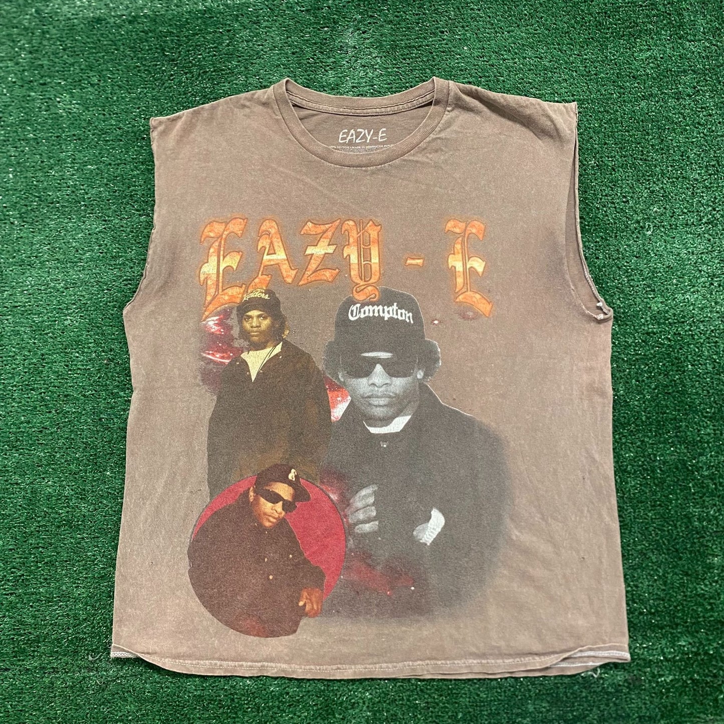 Vintage Y2K Eazy-E NWA Essential Tonal Rap Hip Hop Tank Tee