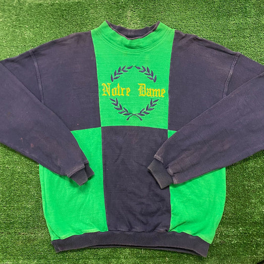 Vintage 80s Notre Dame Essential College Sports Sweatshirt