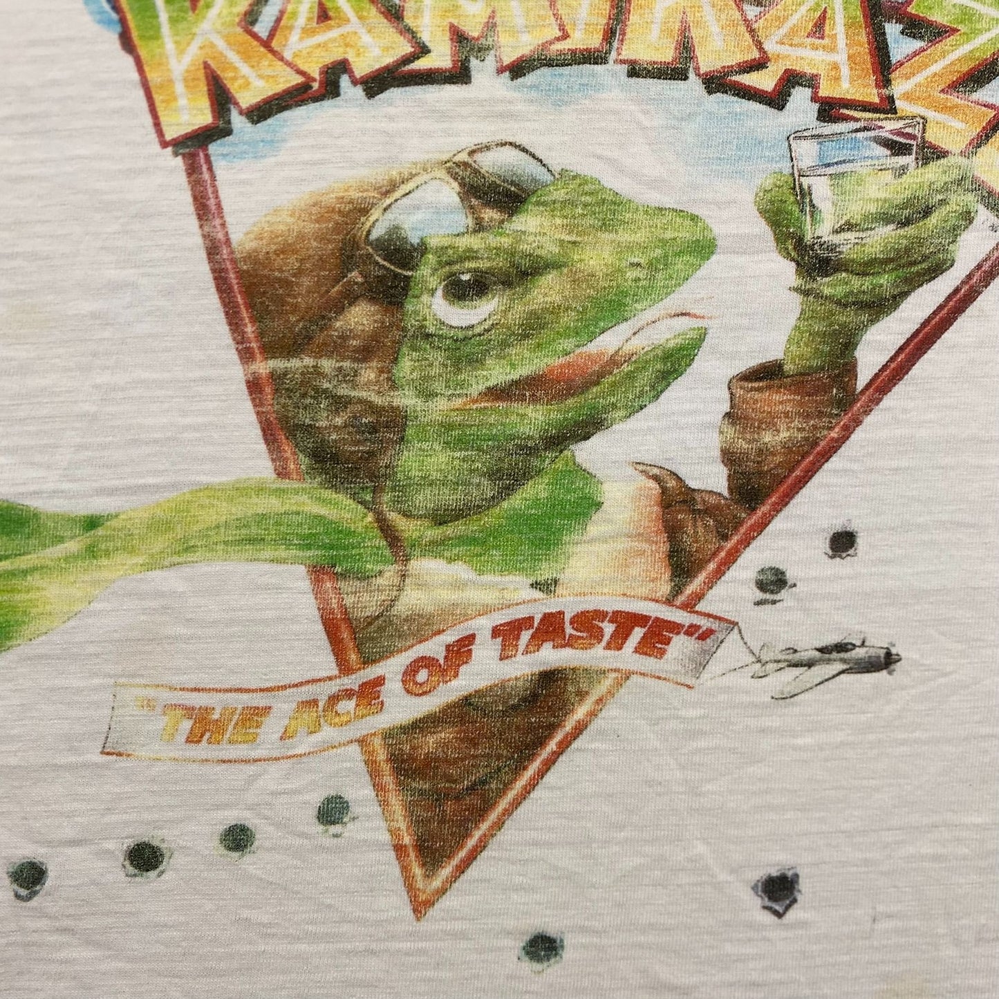 Vintage 90s Essential Kamikaze Lizard Single Stitch T-Shirt