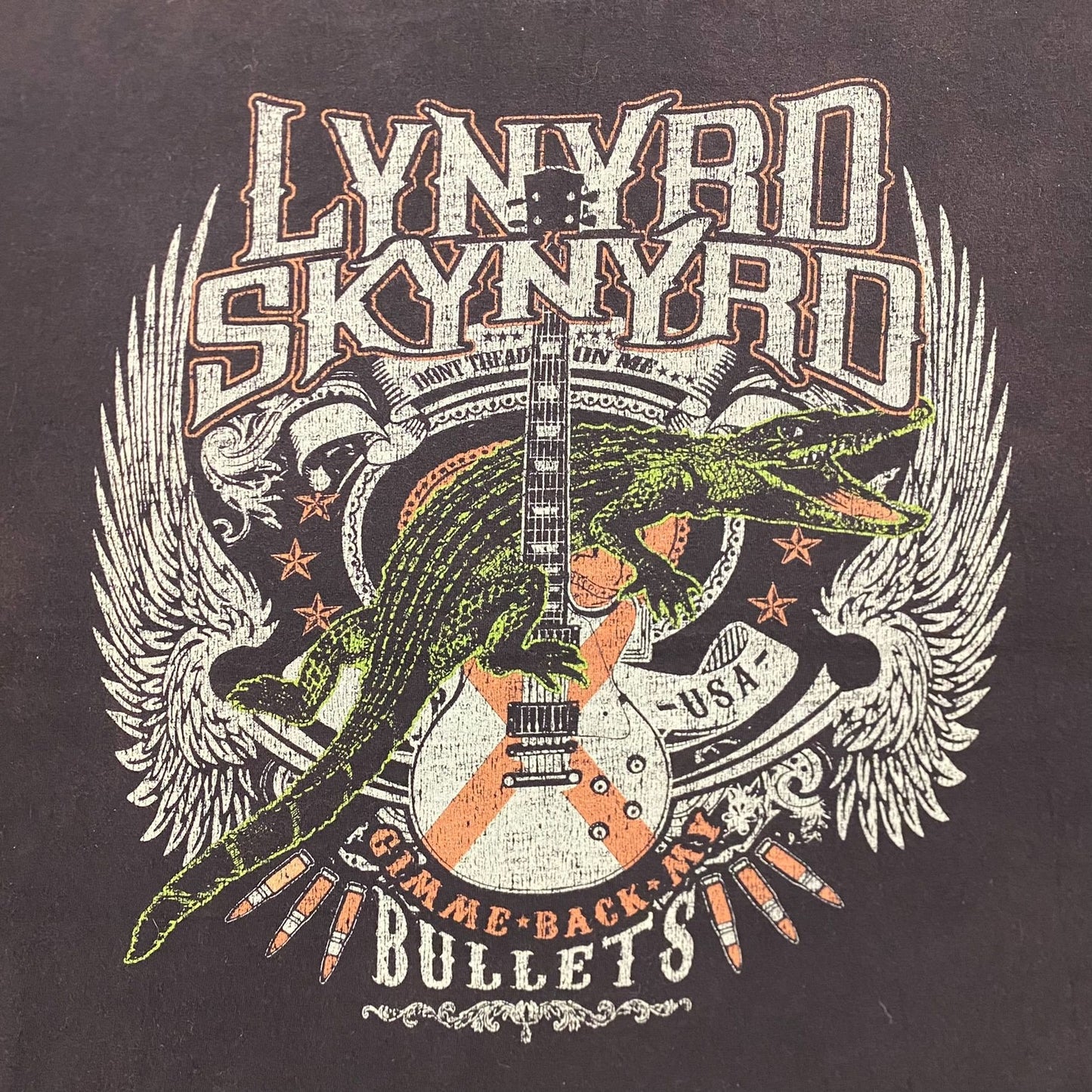 Vintage Y2K Baggy Essential Lynyrd Skynyrd Rock Band T-Shirt