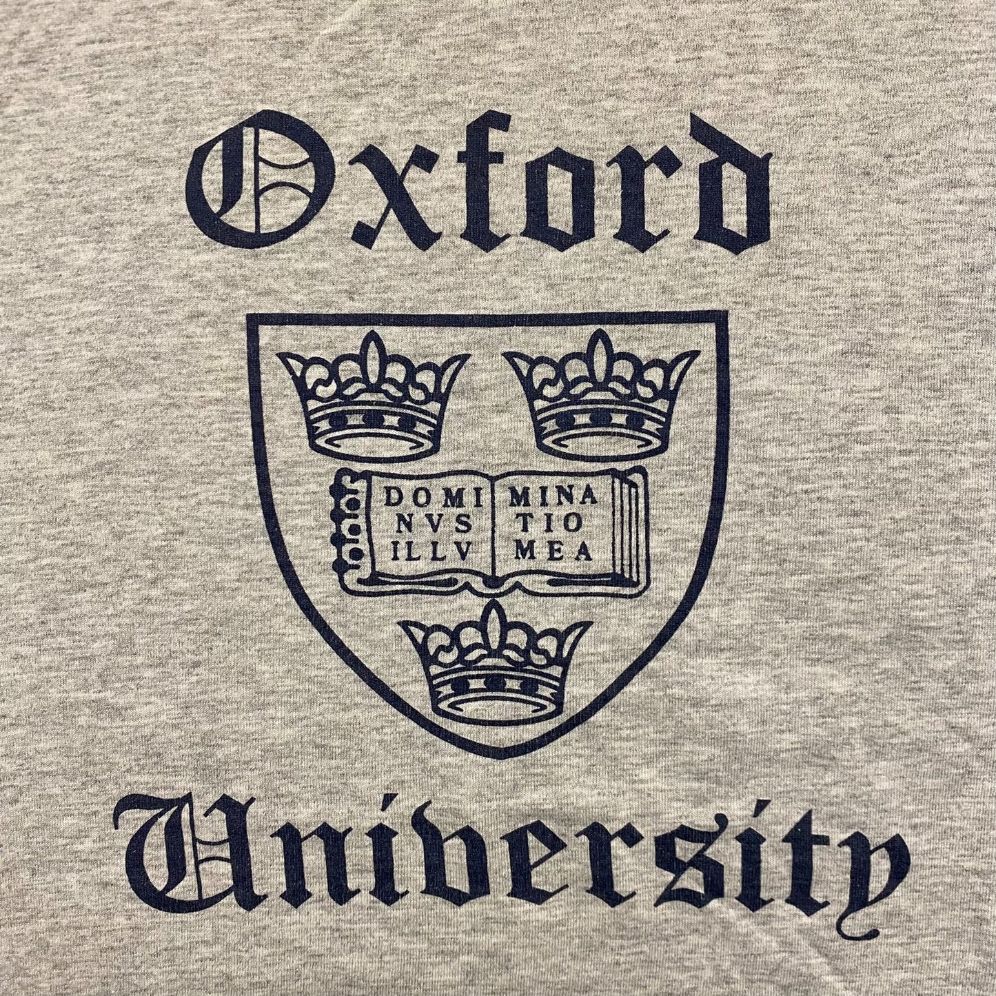 Vintage 90s Oxford University Shirt UK College Logo Tee