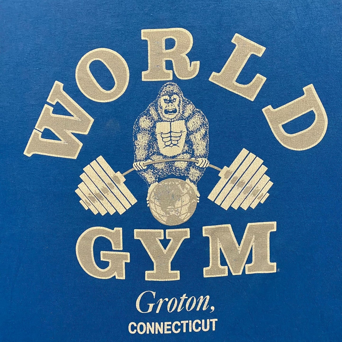 Vintage 90s World Gym Gorilla Single Stitch Baggy Tee