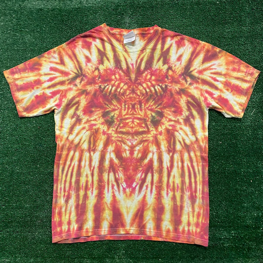 Vintage 90s Essential Hippie Psychedelic Tie Dye T-Shirt