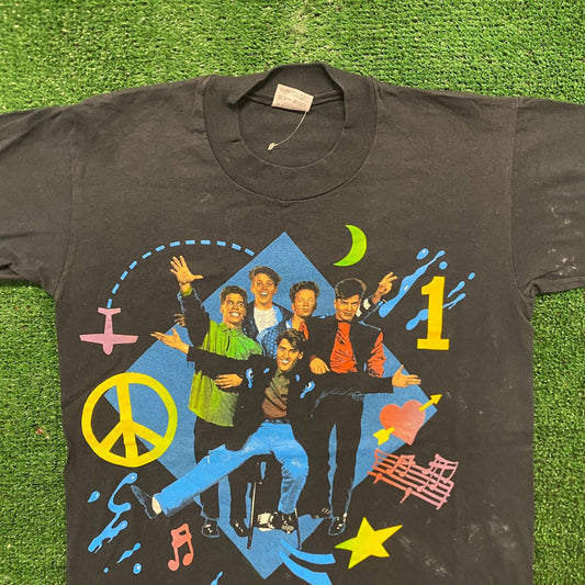 New Kids on the Block Vintage 90s Pop Music Band T-Shirt