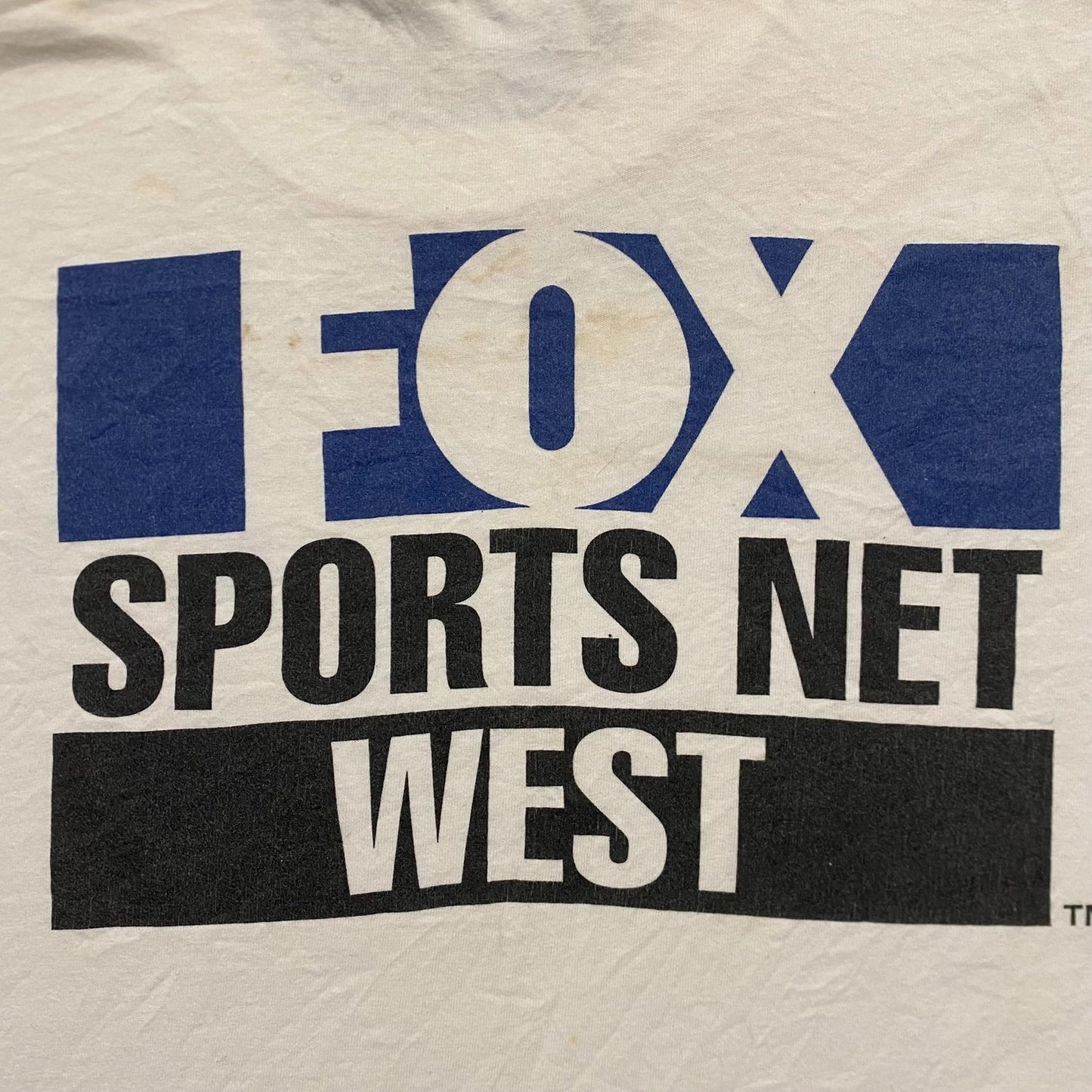 Vintage 90s FOX Sports Los Angeles TV Logo Television Tee