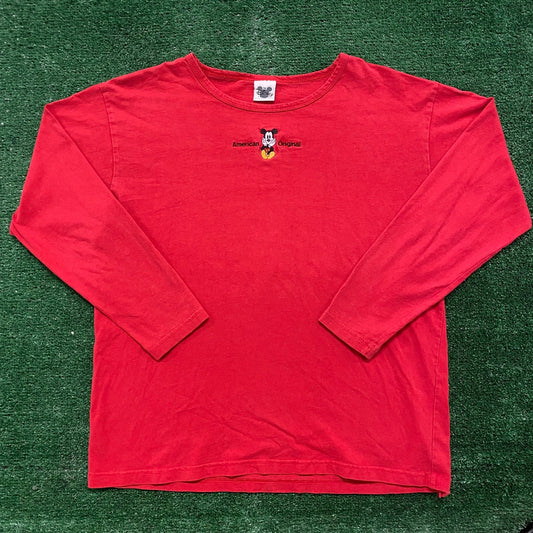 Vintage 90s Mickey Mouse Essential Disney Cartoon Tee